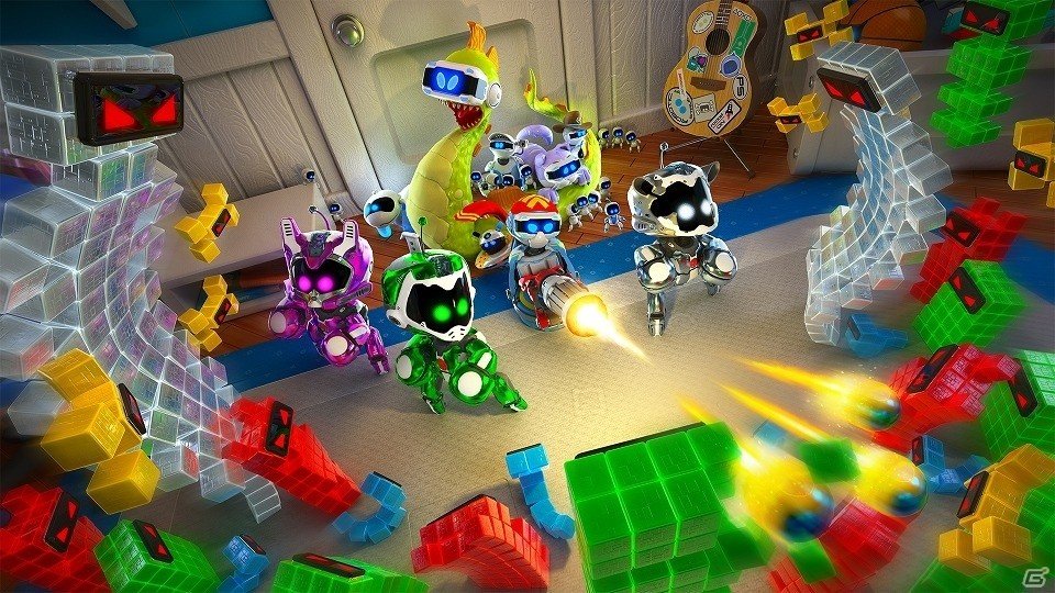 おもちゃのエイリアンを撃退しよう！PS4「THE PLAYROOM VR」に追加コンテンツ「トイウォーズ」が配信の画像1