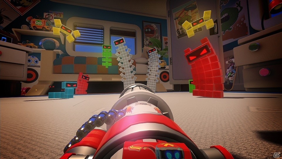 おもちゃのエイリアンを撃退しよう！PS4「THE PLAYROOM VR」に追加コンテンツ「トイウォーズ」が配信の画像3