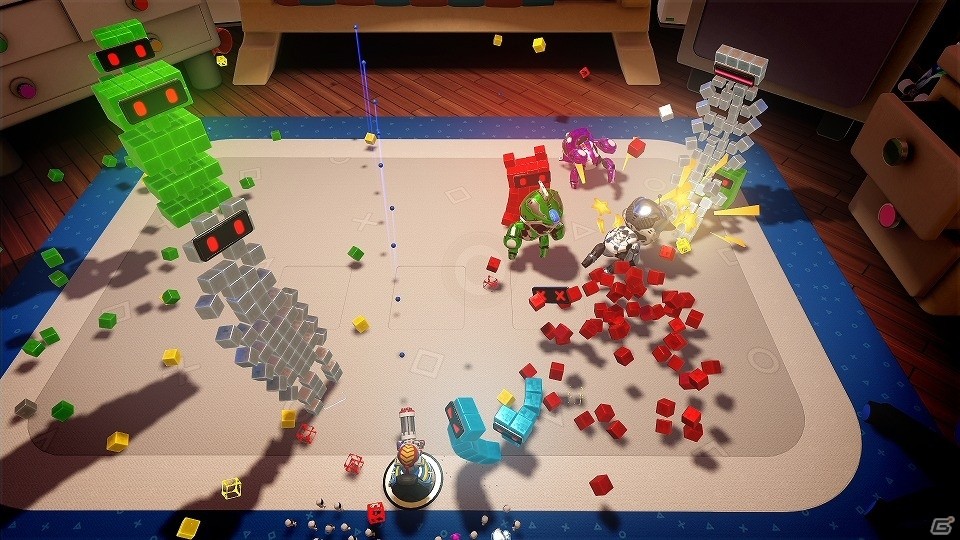 おもちゃのエイリアンを撃退しよう！PS4「THE PLAYROOM VR」に追加コンテンツ「トイウォーズ」が配信の画像6