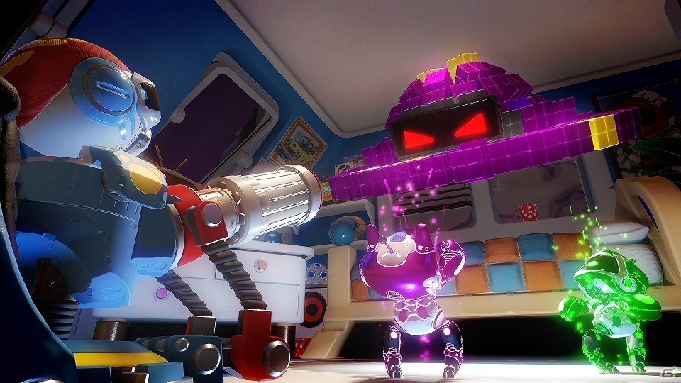 おもちゃのエイリアンを撃退しよう！PS4「THE PLAYROOM VR」に追加コンテンツ「トイウォーズ」が配信の画像7