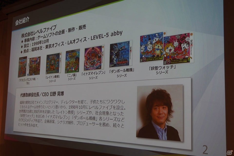 レベルファイブ・日野晃博氏が今後見据えるクロスメディア戦略とは？「黒川塾（四十五）」レポートの画像2