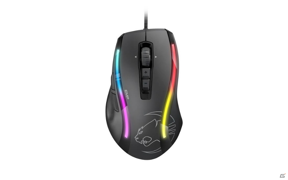 Owl-Eye光学センサー搭載RGBゲーミングマウス「Kone EMP」が2月23日に発売決定の画像1