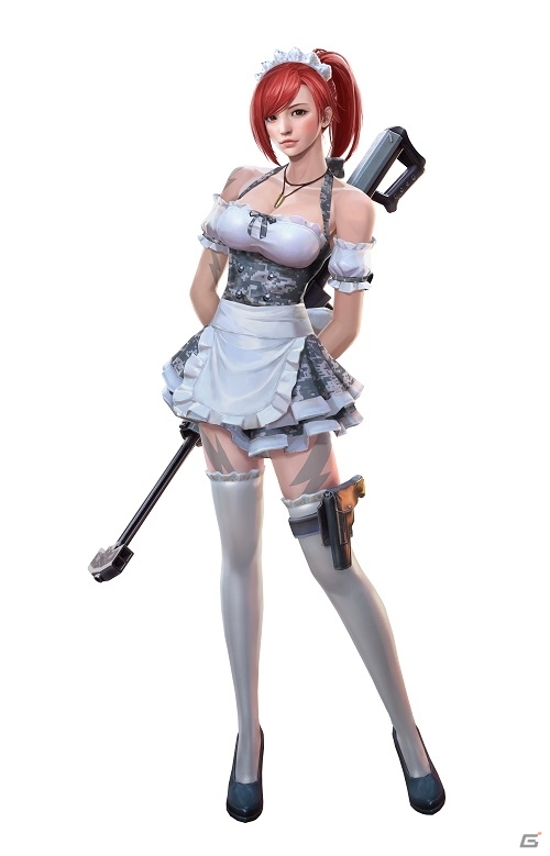 iOS/Android「HIDE AND FIRE」メイド服姿の新キャラが手に入るバレンタインイベントが開催！新マップ、新銃器も追加にの画像5