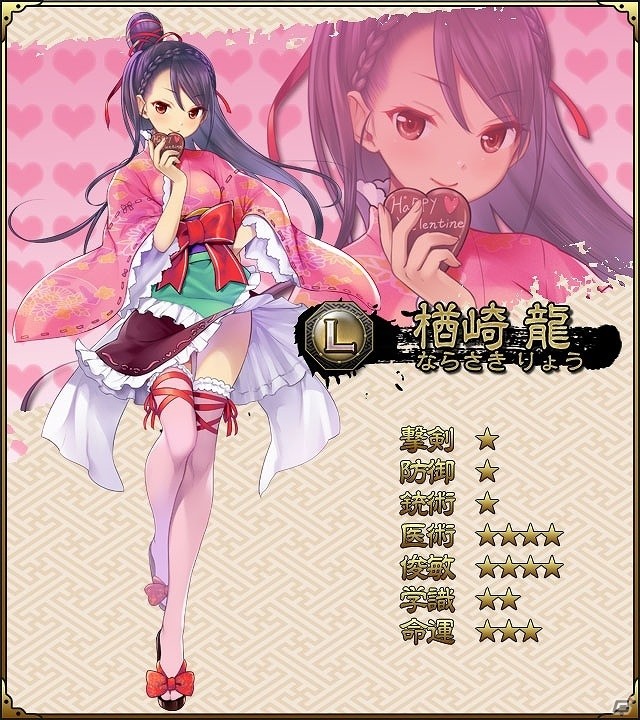 幕末の世にバレンタインがやってきた！iOS/Android「SAMURAI SCHEMA -幕末維新戦記-」イベント「恋する寺田屋」が開催の画像6