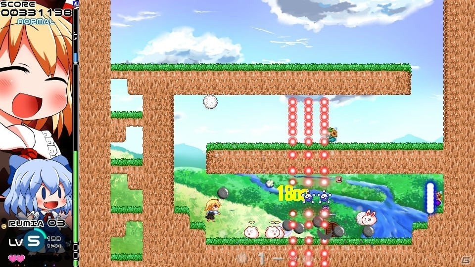 ルーミアが主役のドット絵アクションPS4「ヨイヤミドリーマー」が2月17日に配信決定！の画像3