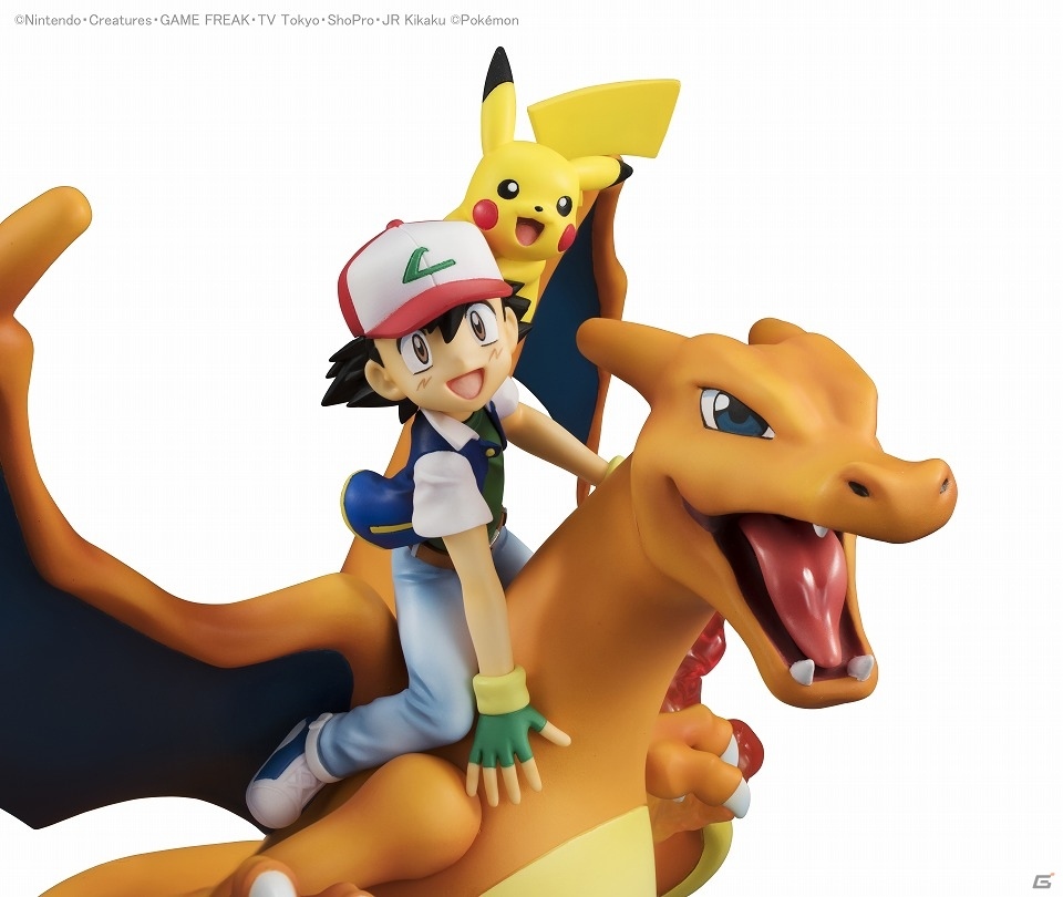 あの名コンビが1/8スケールで立体化！「G.E.M.シリーズ ポケットモンスター サトシ＆ピカチュウ＆リザードン」の予約受付が開始の画像3