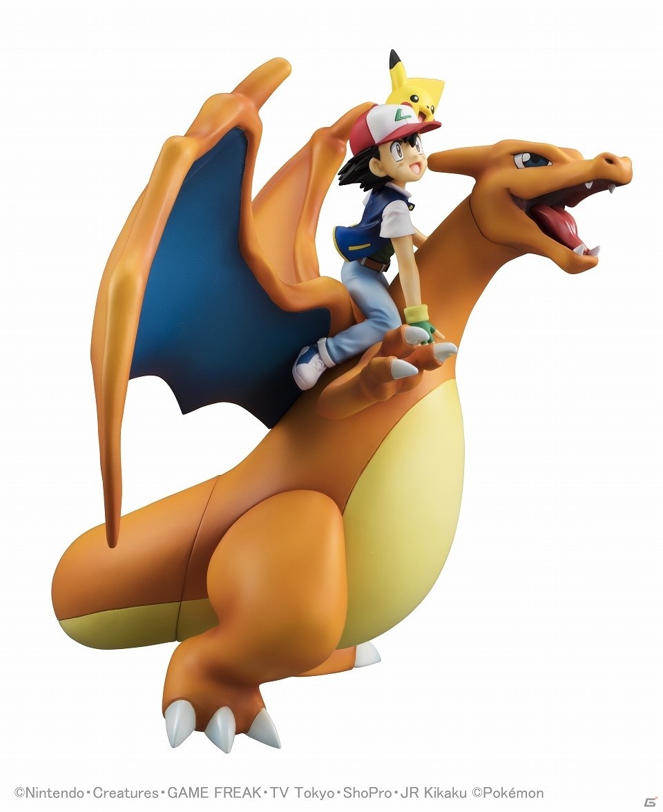 あの名コンビが1/8スケールで立体化！「G.E.M.シリーズ ポケットモンスター サトシ＆ピカチュウ＆リザードン」の予約受付が開始の画像4
