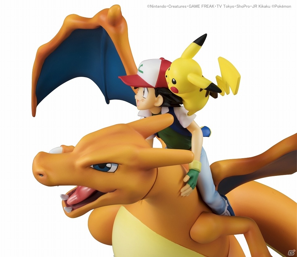 あの名コンビが1/8スケールで立体化！「G.E.M.シリーズ ポケットモンスター サトシ＆ピカチュウ＆リザードン」の予約受付が開始の画像8