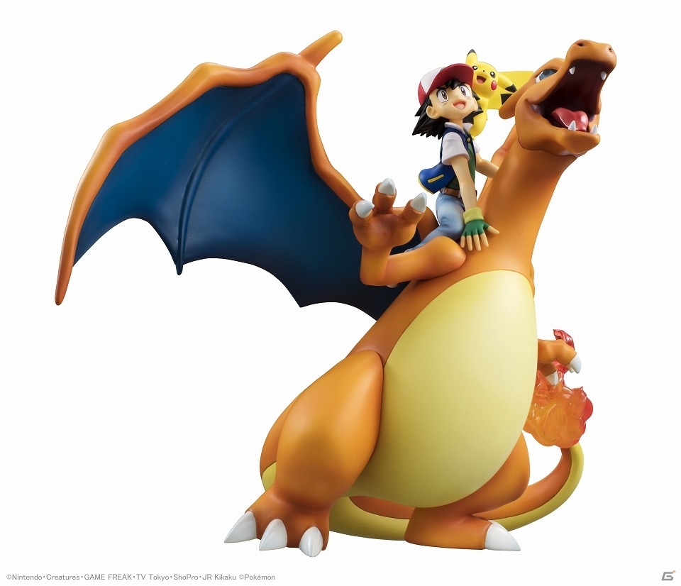 あの名コンビが1/8スケールで立体化！「G.E.M.シリーズ ポケットモンスター サトシ＆ピカチュウ＆リザードン」の予約受付が開始の画像9