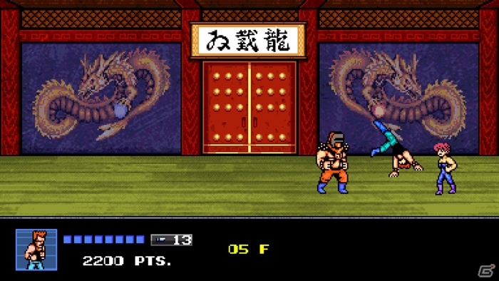 PS4版「ダブルドラゴン IV」が配信開始！80年代のビジュアルそのままに多彩な新要素を搭載して登場の画像5