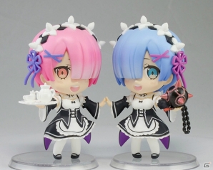 PS4/PS Vita「Re:ゼロから始める異世界生活 -DEATH OR KISS-」限定版同梱特典のレム＆ラムのSDフィギュア写真が公開！の画像2