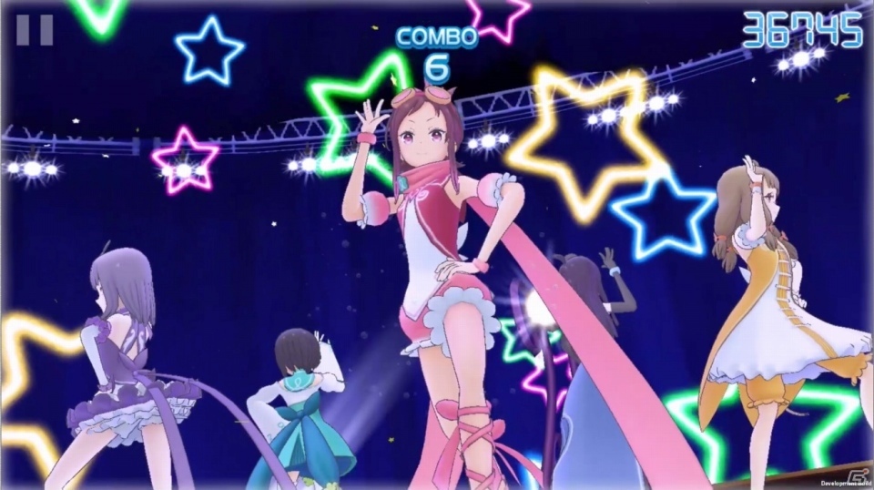 iOS/Android「ポッピンQ Dance for Quintet！」キャラクターの歌とダンスが楽しめるプレイ動画が公開！の画像1