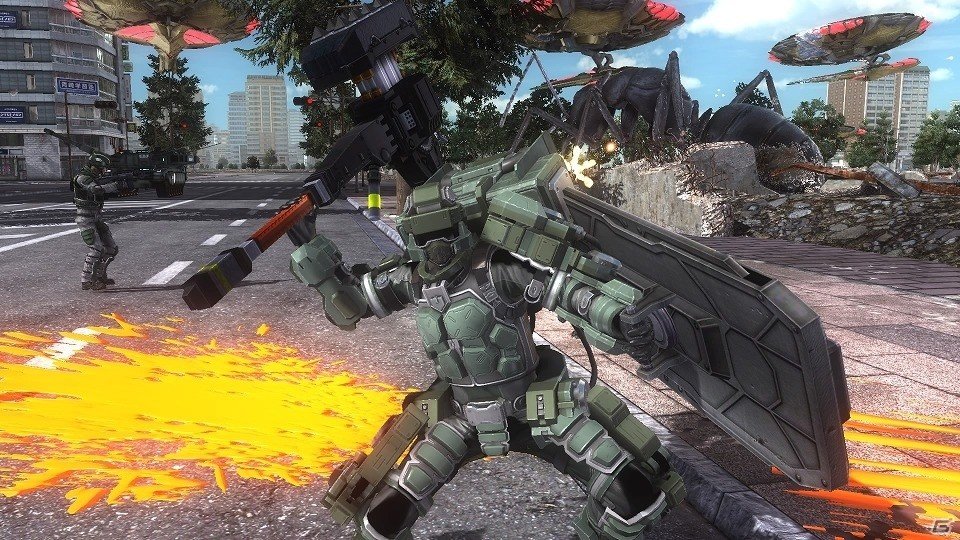 パワードスーツを装着した第3の兵科登場―PS4「地球防衛軍5」二刀装甲兵 フェンサーの情報が公開！イミグラントたちの母艦もついに捕捉の画像10