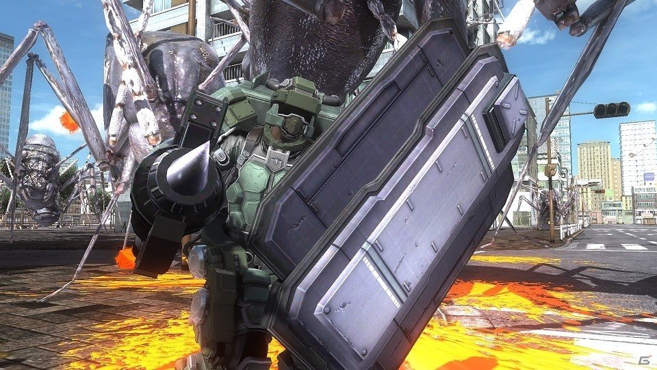 パワードスーツを装着した第3の兵科登場―PS4「地球防衛軍5」二刀装甲兵 フェンサーの情報が公開！イミグラントたちの母艦もついに捕捉の画像14