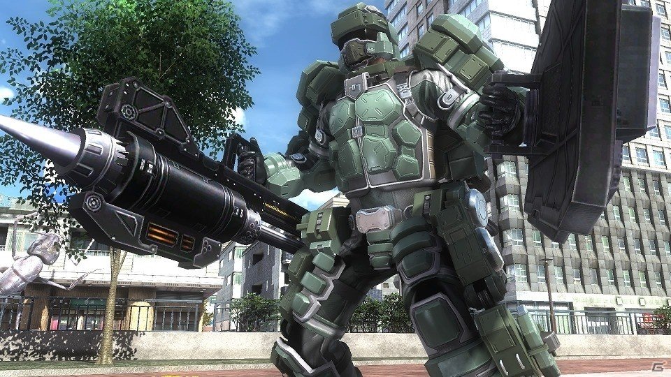 パワードスーツを装着した第3の兵科登場―PS4「地球防衛軍5」二刀装甲兵 フェンサーの情報が公開！イミグラントたちの母艦もついに捕捉の画像2