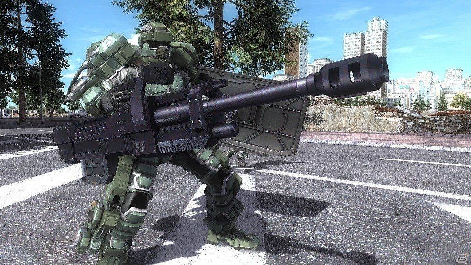 パワードスーツを装着した第3の兵科登場―PS4「地球防衛軍5」二刀装甲兵 フェンサーの情報が公開！イミグラントたちの母艦もついに捕捉の画像22