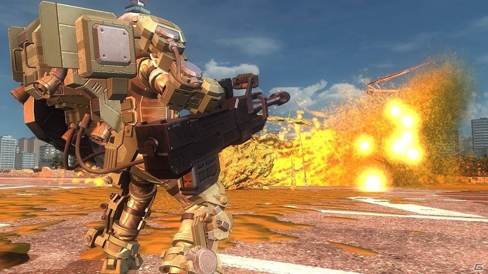 パワードスーツを装着した第3の兵科登場―PS4「地球防衛軍5」二刀装甲兵 フェンサーの情報が公開！イミグラントたちの母艦もついに捕捉の画像23
