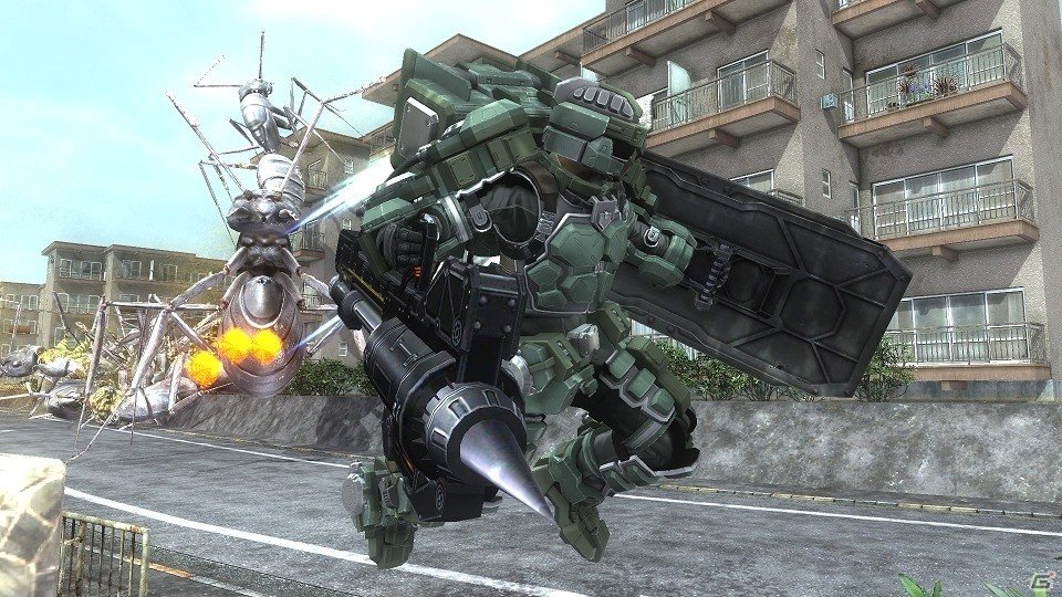 パワードスーツを装着した第3の兵科登場―PS4「地球防衛軍5」二刀装甲兵 フェンサーの情報が公開！イミグラントたちの母艦もついに捕捉の画像3