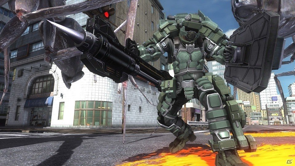 パワードスーツを装着した第3の兵科登場―PS4「地球防衛軍5」二刀装甲兵 フェンサーの情報が公開！イミグラントたちの母艦もついに捕捉の画像4