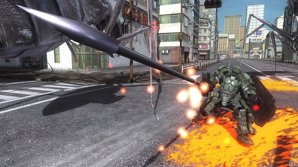 パワードスーツを装着した第3の兵科登場―PS4「地球防衛軍5」二刀装甲兵 フェンサーの情報が公開！イミグラントたちの母艦もついに捕捉の画像6