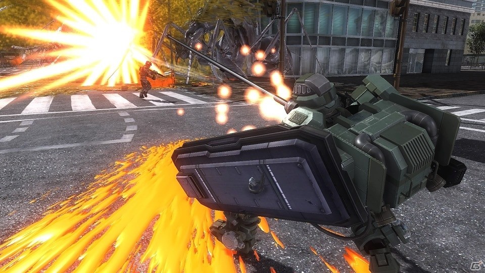 パワードスーツを装着した第3の兵科登場―PS4「地球防衛軍5」二刀装甲兵 フェンサーの情報が公開！イミグラントたちの母艦もついに捕捉の画像7