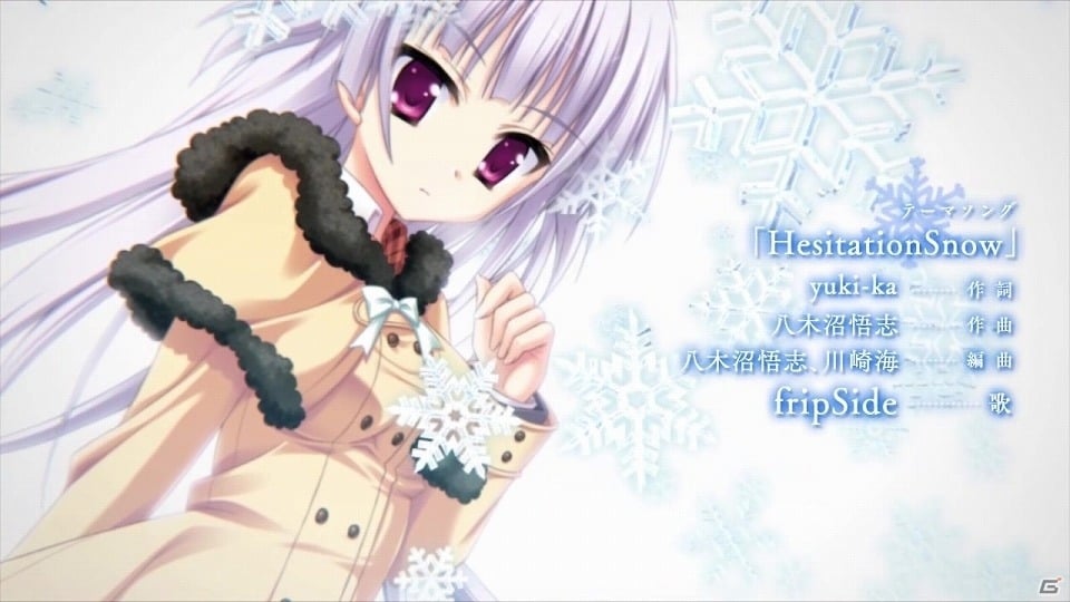 PS Vita「はつゆきさくら」fripSideが歌う「Hesitation Snow」に乗せたOPムービーが公開！の画像25
