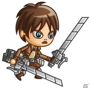 エレンやミカサ、リヴァイたちが城ドラ風に！「城とドラゴン」にて「進撃の巨人」コラボが2月16日よりスタートの画像3