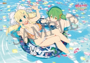 PS4「閃乱カグラ PEACH BEACH SPLASH」キャラクターボイス第1弾が公開！描き下ろしポスターがもらえる体験会の追加開催も決定の画像1