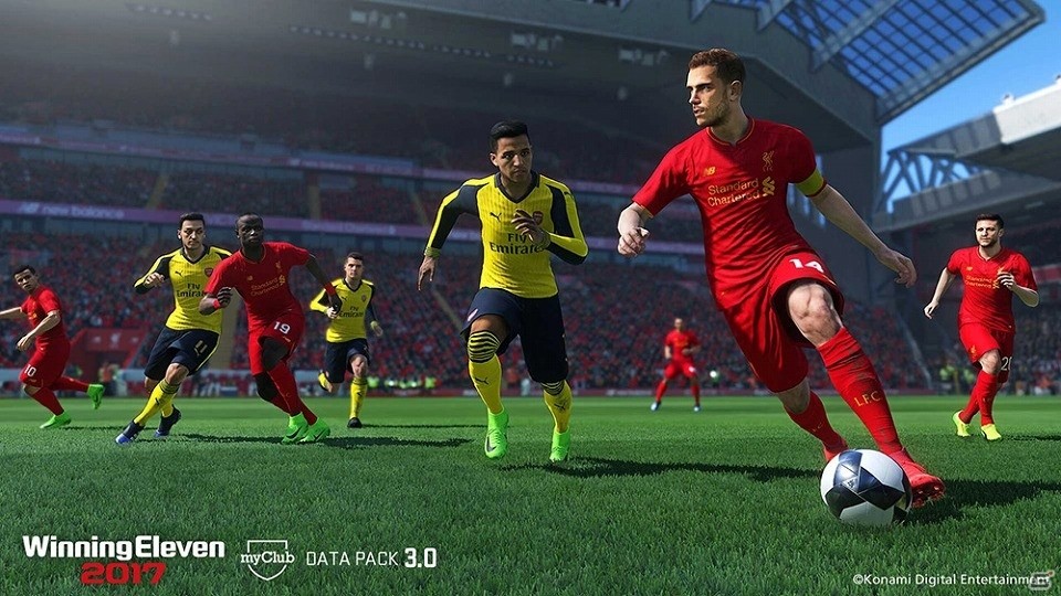 PS4/PS3「ウイニングイレブン 2017」スパイクの追加やリアルフェイスの反映など、データパック3.0が配信開始！の画像8