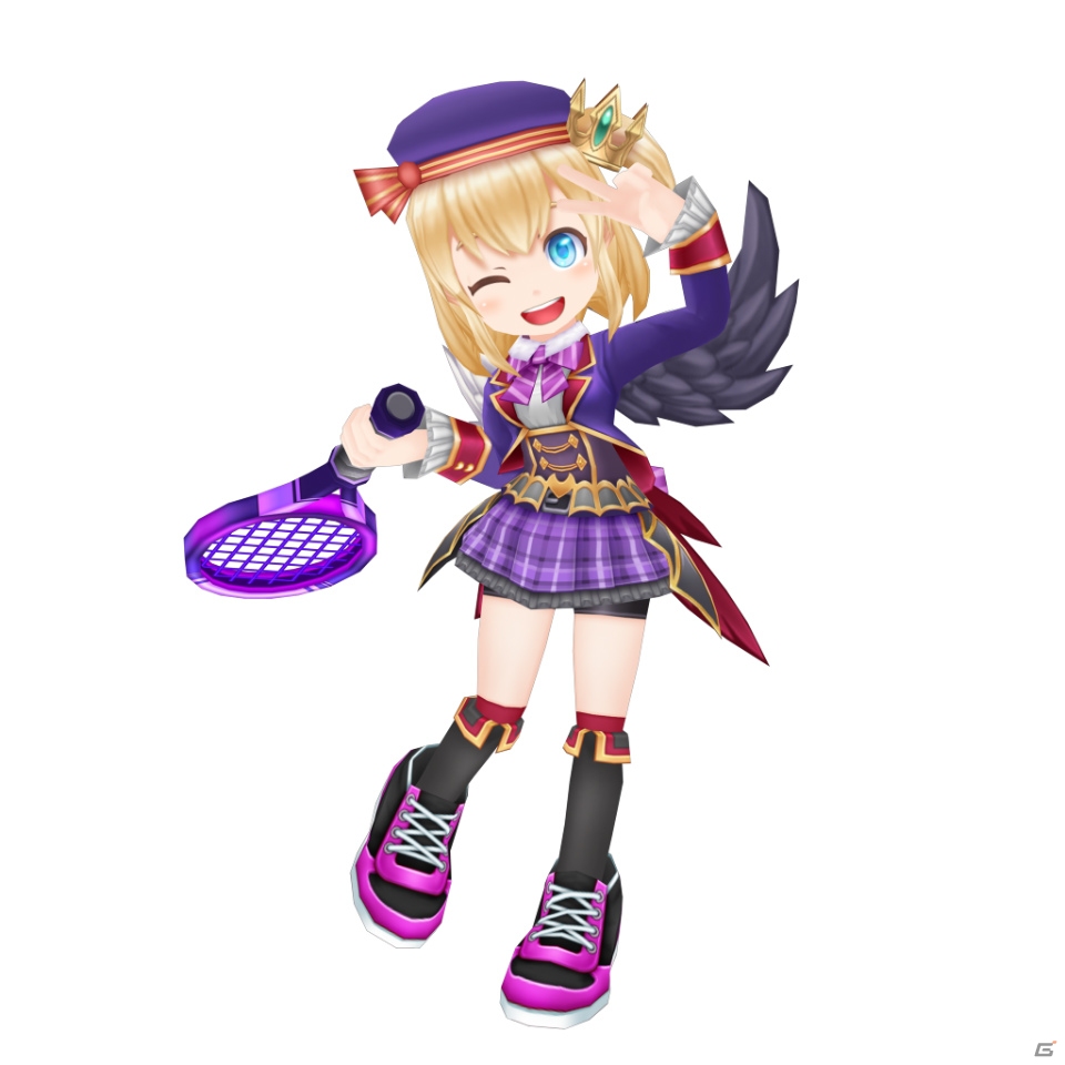 iOS/Android「白猫テニス」マール（CV：種崎敦美）の制服姿と新キャラ・ルカ（CV：茜屋日海夏）が登場！バレンタインキャンペーンもの画像2