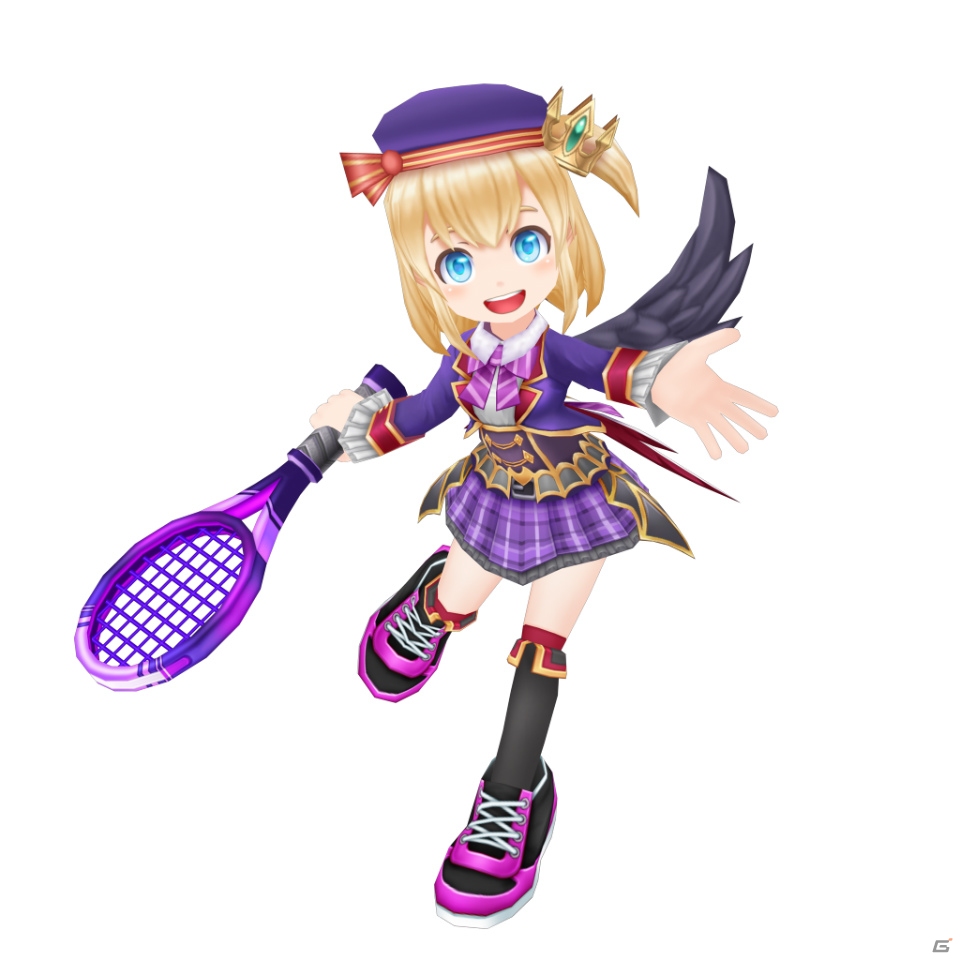 iOS/Android「白猫テニス」マール（CV：種崎敦美）の制服姿と新キャラ・ルカ（CV：茜屋日海夏）が登場！バレンタインキャンペーンもの画像3