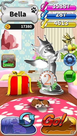 可愛いわんこと駆け抜ける爽快ランアクション「Little Doggy Run」がiOS/Android向けに配信中の画像5