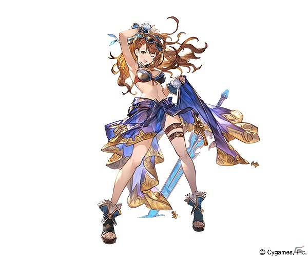 「グランブルーファンタジー」新たな水着キャラクターとして「ベアトリクス」「ジン」が登場！の画像2
