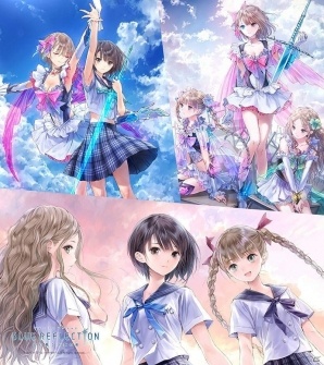 PS4/PS Vita「BLUE REFLECTION 幻に舞う少女の剣」初回封入特典で少女たちがスクール水着に！紹介映像＆デザインが公開の画像4