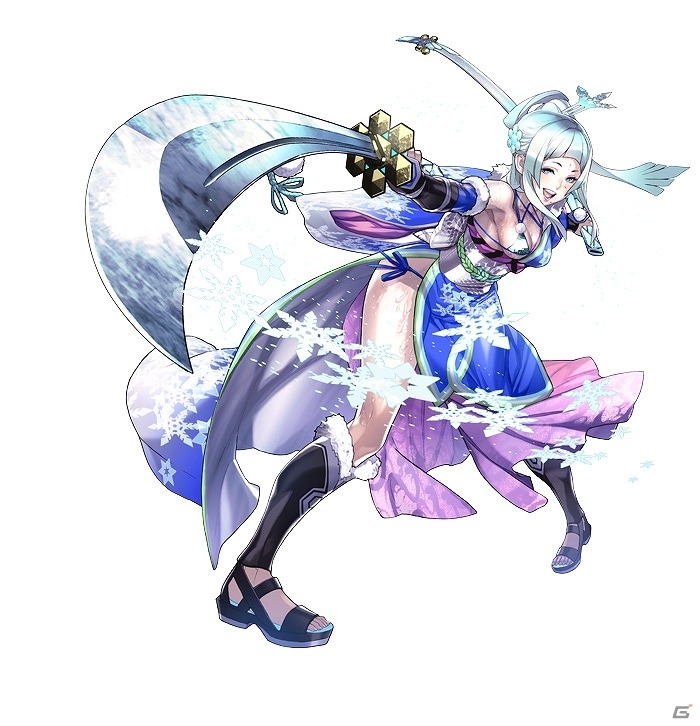 敵を凍らせて身動きを封じる―AC「Wonderland Wars」水樹奈々さん演じる新キャスト「深雪乃」が参戦！の画像2