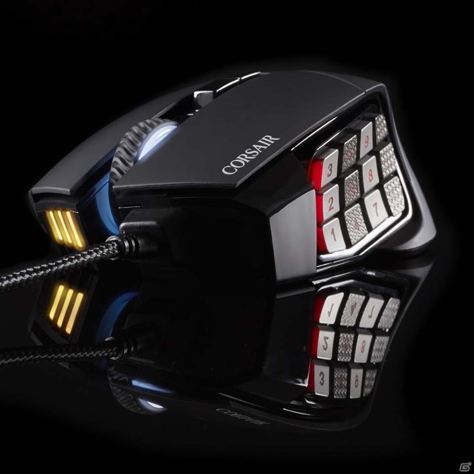 最大解像度16,000dpiのMOBA/MMO特化型ゲーミングマウス「SCIMITAR PRO RGB」が2月18日発売の画像1