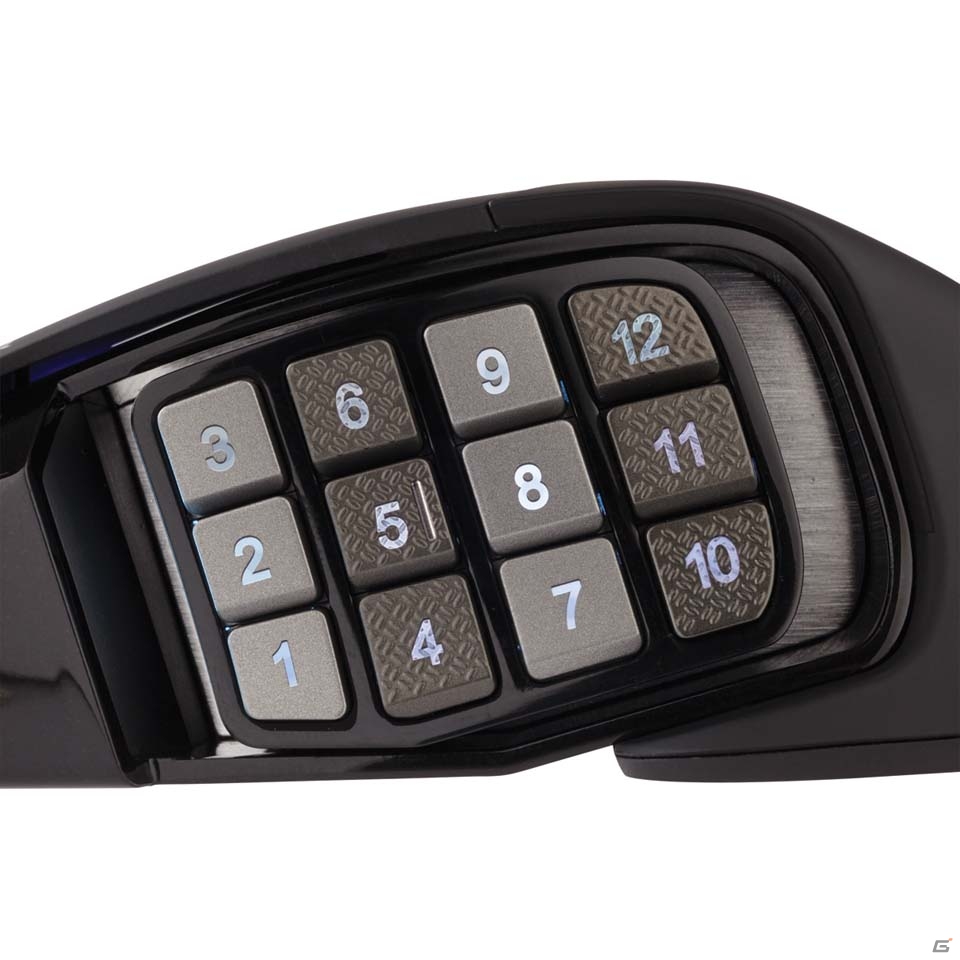 最大解像度16,000dpiのMOBA/MMO特化型ゲーミングマウス「SCIMITAR PRO RGB」が2月18日発売の画像4