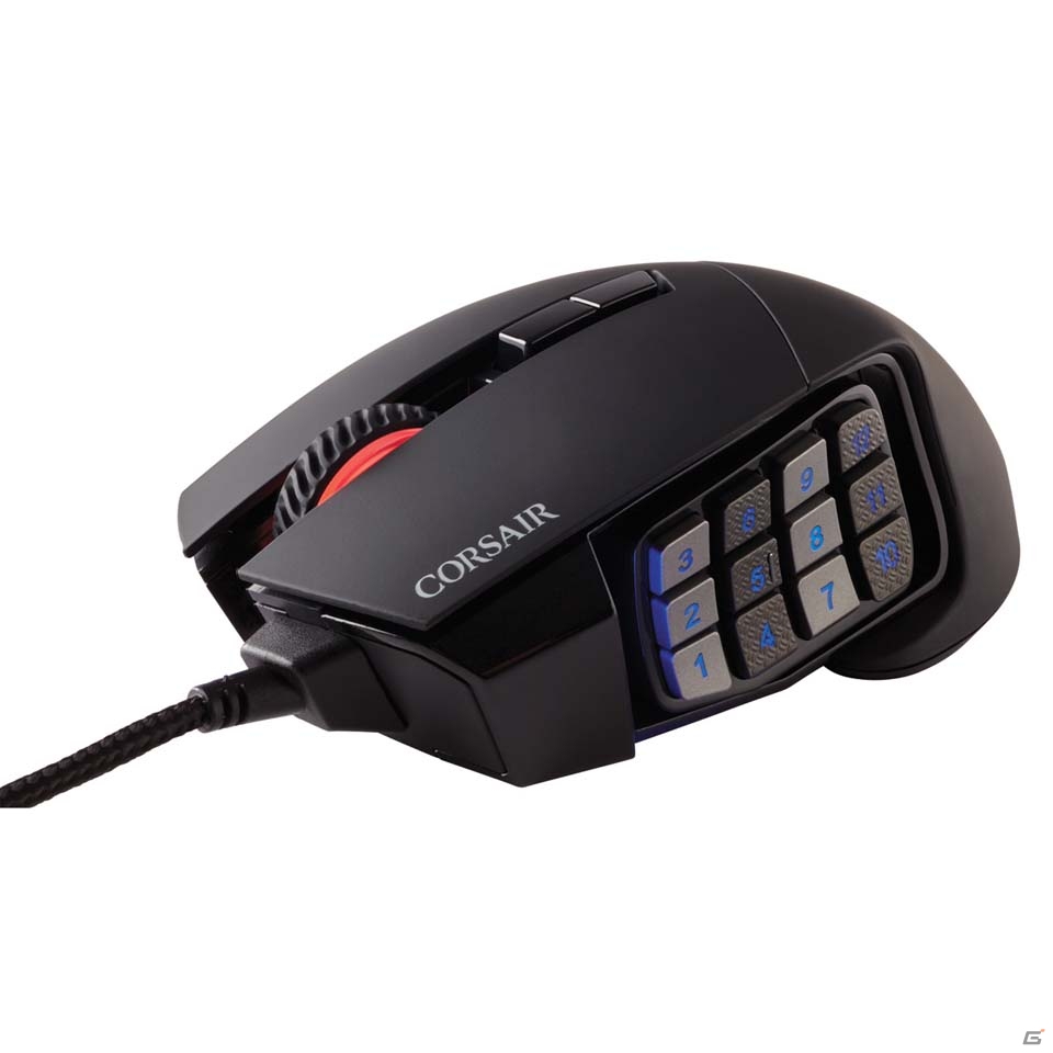 最大解像度16,000dpiのMOBA/MMO特化型ゲーミングマウス「SCIMITAR PRO RGB」が2月18日発売の画像6