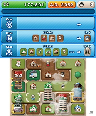 3DS「スバラシティ」が配信開始―建物をまとめて成長させる新感覚のパズルゲームの画像5