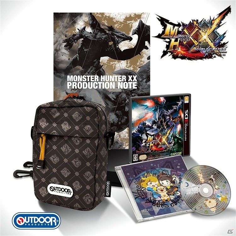 3DS「モンスターハンターダブルクロス」イーカプコン限定版「LIMITED EDITION」の全内容物のデザインと購入特典全9種が公開！の画像1