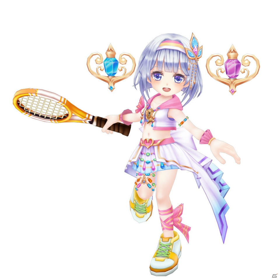 iOS/Android「白猫テニス」にティナ（CV：釘宮理恵）、ヒロ（CV：斉藤壮馬）が登場！の画像5