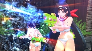 PS4「閃乱カグラ PEACH BEACH SPLASH」ウォーターガンのモードを知って戦況を有利に！起死回生の「濡れパワーアップ」とともに紹介の画像1