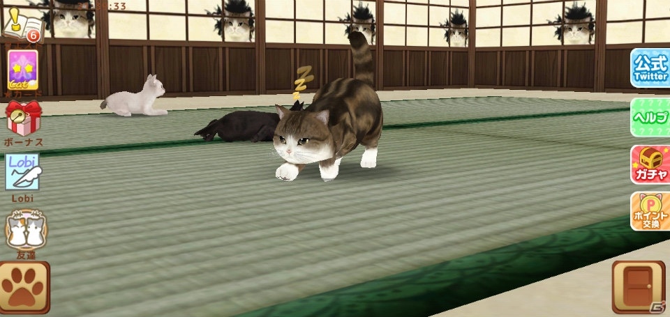 iOS/Android「てのひらニャンコ」ダイヤや壁紙がもらえる猫の日リツイートキャンペーン開始！の画像2