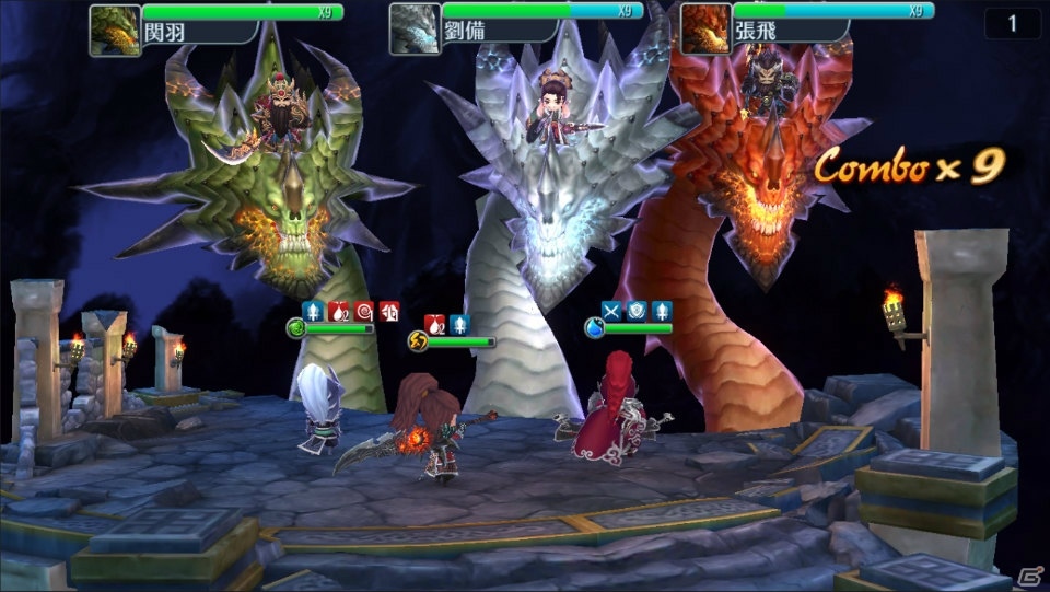 本格ターンバトルRPG「爆裂三国バトル～幻霊物語～」Android版クローズドβテストがサキプレにて開始！の画像2