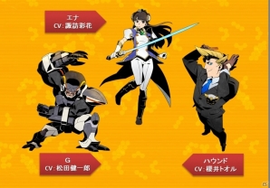 iOS/Android「フレイム×ブレイズ」事前登録者数が3万人を突破！伊達男・ハウンドや剣士・エナたちを紹介する動画も公開にの画像3