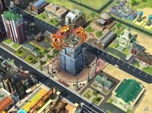 2周年を迎えたiOS/Android「SimCity BuildIt」に映画シティが登場！ハリウッドのような都市を作ろうの画像1