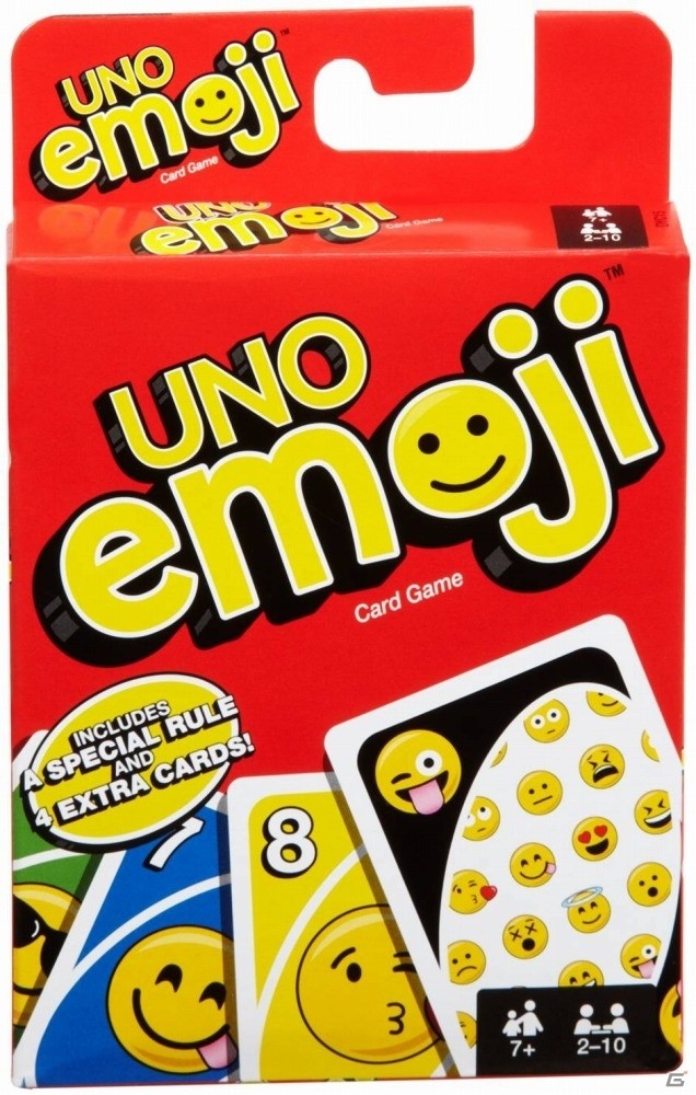 日本で生まれたemojiがUNOに！「ウノ えもじ」が2月下旬に発売の画像1