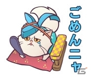 PC/iOS/Android「のぶニャがの野望」ねこ武将たちの喜怒哀楽あふれるLINEスタンプが配信開始！の画像7