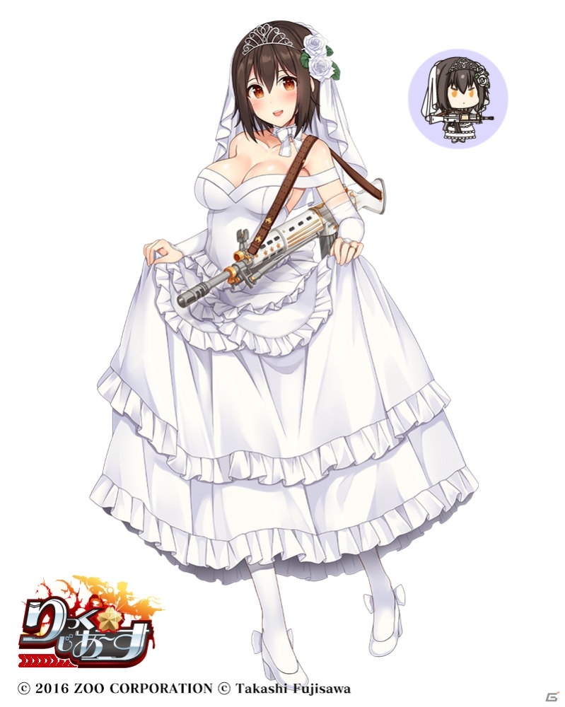 PC/Android「りっく☆じあ～す」陸自娘ナンバーワンを決める「陸自娘☆総選挙」が開始！ウエディングドレス姿の市ヶ谷さんも登場の画像6