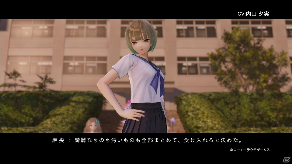 PS4/PS Vita「BLUE REFLECTION 幻に舞う少女の剣」有名女優・蜷川麻央（CV：内山夕実）のキャラクタームービーが公開！の画像1